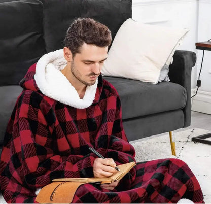 VINCI-V Extra Long Oversized Blanket Hoodie For Ultimate Comfort