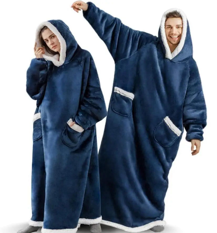 VINCI-V Extra Long Oversized Blanket Hoodie For Ultimate Comfort