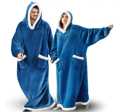 VINCI-V Extra Long Oversized Blanket Hoodie For Ultimate Comfort