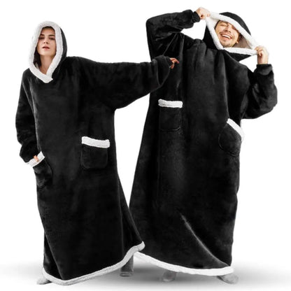 VINCI-V Extra Long Oversized Blanket Hoodie For Ultimate Comfort